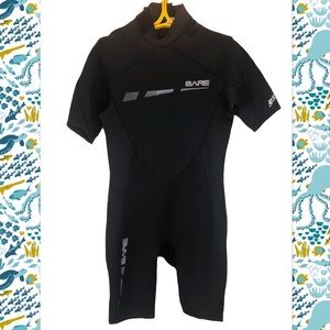Men’s Bare Shorty Wetsuit 2mm Sport Flex Size Lg